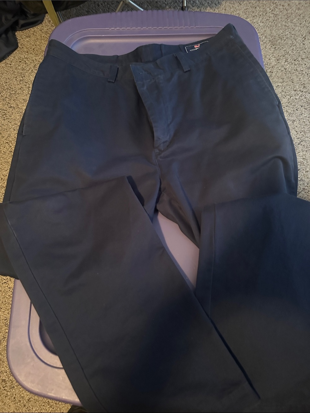 Vineyard Vines Navy Men's Chino Pants